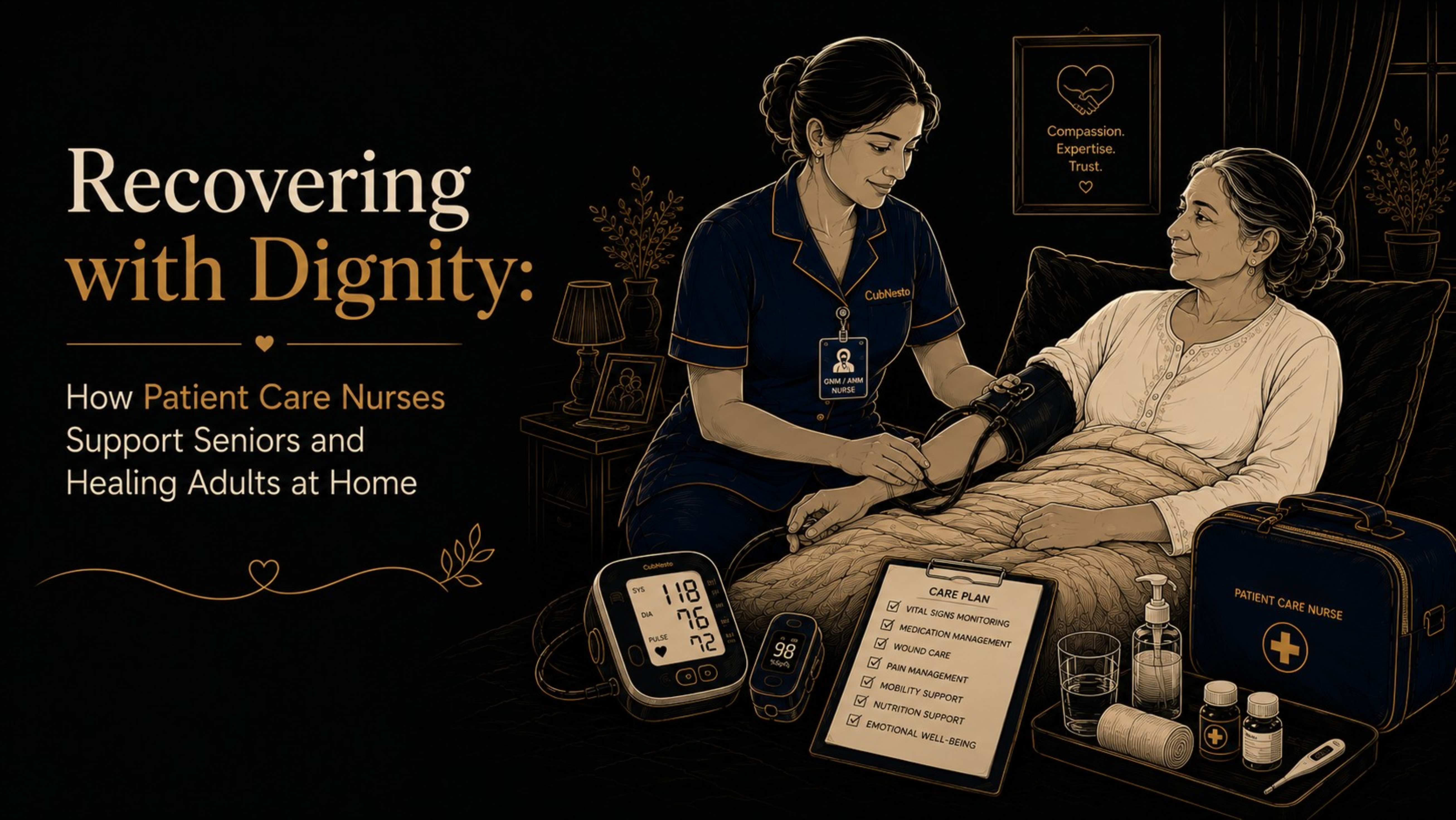 Recovering with Dignity: How Patient Care Nurses Support Seniors and Healing Adults at Home